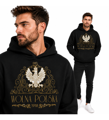 Bluza z kapturem  WOLNA POLSKA